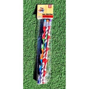 OPENED 1D One Direction Pop Music Cartoon & Picture 2013 Pencil 3pc Set Pack NOP